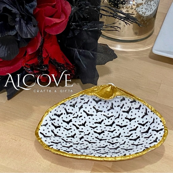 Halloween Bats 🦇 Découpage Clamshell - Handmade - Picture 4 of 7